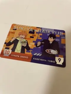 ハイキュー‼︎ イラストカードver 日向翔陽・影山飛雄