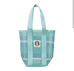 スタバ メッシュバッグラージグリーン スモールグリーンスター 2点 