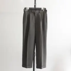 1990s PERRY ELLIS レーヨンポリ　2タックワイドトラウザーズのサムネイル