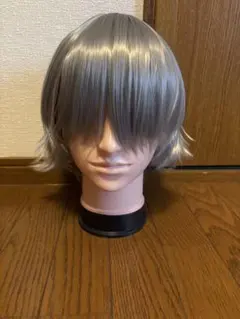 ショートウィッグ シルバー コスプレ用のサムネイル