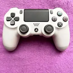 PS4 コントローラー 純正 2J グレイシャーホワイトk4A-7 【超美品】