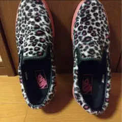 Vans スリッポン　ヒョウ柄