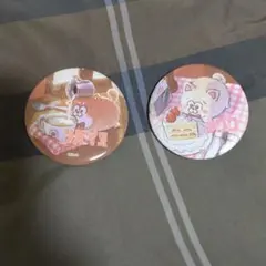 松犬 缶バッジ 柴犬 チワワ カフェ松 Can★Do セリア おそ松さん