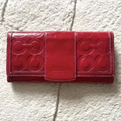 COACH コーチ エナメル長財布