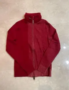 アルマーニエクスチェンジ　前あきジップ ニットセーター