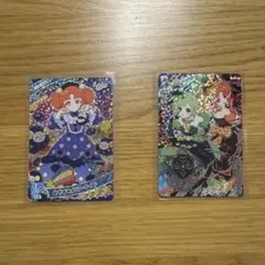 おやすみメリーナイト　リンリン&ダークアイリ　アイプリカード２枚セット