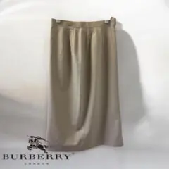 BURBERRYS ベージュ ミディ丈スカート レディースS〜M　90sのサムネイル