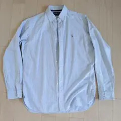 Ralph Lauren クラシックフィット ストライプボタンダウンシャツ