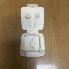 新品未使用　iPhoneイヤホン　Lightning 有線イヤホン