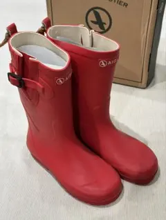 AIGLE エーグル 子供用レインブーツ レッド 18cmのサムネイル