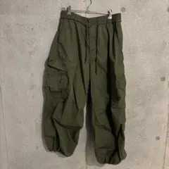 カーゴパンツ オリーブグリーン GU