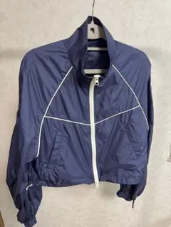 美品‼️ ネイビー ナイロンジャケット フード付き　wcloset
