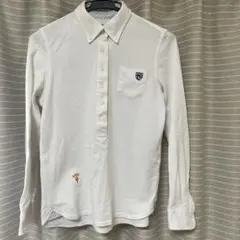 値下げ！美品　パーリーゲイツ　白長袖ポロシャツ　サイズ1