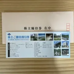 富士急行 株主ご優待割引券 2026年12月31日までのサムネイル