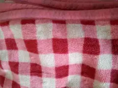 ニッケ　nikke 毛布　日本製　赤　ギンガムチェック　花柄　シングル