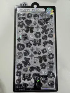 ボンボンドロップシール　ブラックボンボン