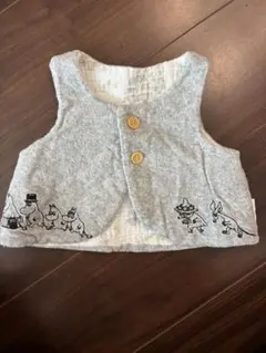 ムーミン刺繍 ベビーベスト 50から70cm