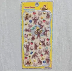 プチドロップステッカー　おさるのジョージ　正規品