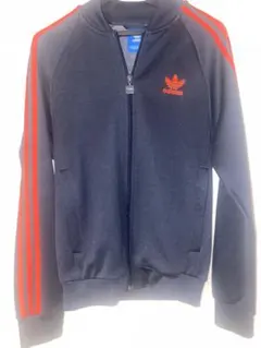 y2kadidas トラックジャケット ネイビー/レッド