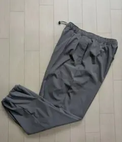【ファミマ】ナイロン ジョガーパンツ　グレー