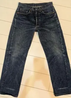 【1983年製・極上】Levi's 501 内股シングル W32 濃紺ハチマル