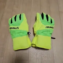 男子用 スノーグローブ Sサイズ 蛍光イエロー