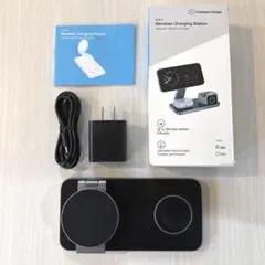 KEEPRO ワイヤレス充電器 3in1 折り畳み式 Magsafe充電器