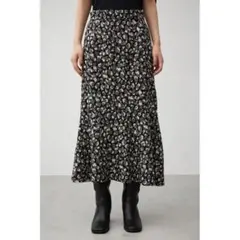 AZUL by moussy レオパード　マーメイド　スカート　新品　夏　黒