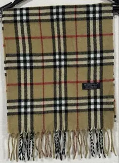 Burberrys oLONDON ノバチェック マフラー 100%ラムウール
