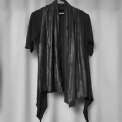 CIVARIZE 変形 ドレープ ベスト 黒 HYDE系 julius系 CIVARIZE 変形 ドレープ ベスト 黒 HYDE系 julius系 - メルカリ
