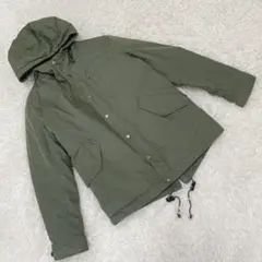 『ザショップティーケー』 (M) 中綿ワークジャケット フード ナイロン混 秋冬