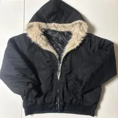 ファー付き L ボンバージャケット ブルゾン