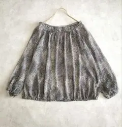 adam et Rope アダム・エ・ロペ　 長袖ブラウス シフォン素材　38