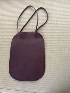 レザー トートバッグ ダークブラウンのサムネイル