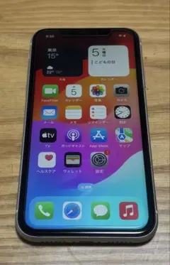 【美品】iPhone XR 64GB ホワイト SIMフリー