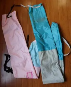 スキーケース　子供用＆大人用セット　JUNK品　ピンクのみ