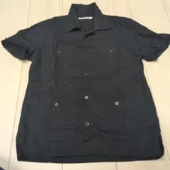 DISCOVERED 黒 半袖シャツ 4ポケットのサムネイル