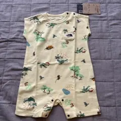 THE NORTH FACE 自然柄ロンパース 80