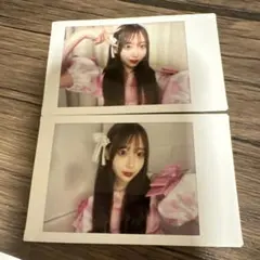 きゅーすと　cutiestreet 桜庭遥花　チェキ　２枚