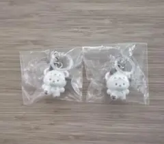 めじるしアクセサリー サンリオキャラクターズ ふわふわスノー ガチャ ポチャッコ