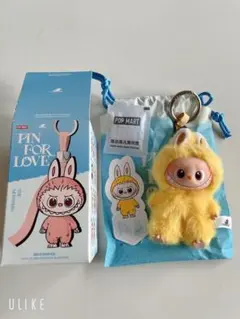 POP MART PIN FOR LOVE イニシャル ラブブ P