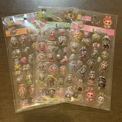 ラブブ　3Dシール3点セット