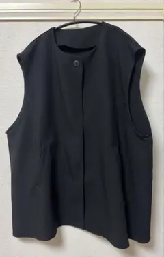 ☆正規品☆ MACHATT マチャット クロップドベスト 前後2way ブラック