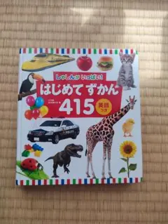 はじめてずかん 415 英語つき