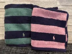 ２枚セット‼︎ ラルフローレン バスタオル‼︎