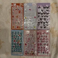 【7】ボンボンドロップシール 風　サンリオ　新品