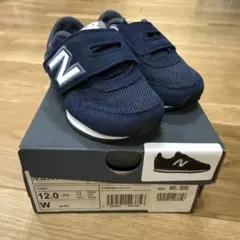 【ほぼ未使用】New Balance 323 ネイビー スニーカー 12.0