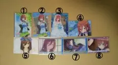 五等分の花嫁 中野三玖 カード まとめ売り