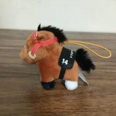 トウカイテイオー　プチぬいぐるみ　サラブレッドコレクション　ガチャガチャ
