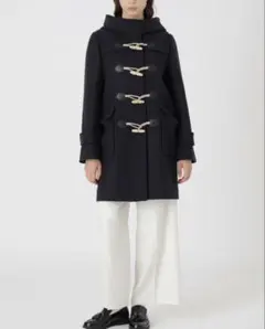 ブルーレーベル クレストブリッジ　ダッフルコート　ネイビー